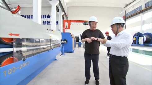 江西省委副书记、省长叶建春到6合联盟电缆（江西）调研